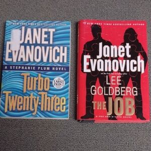 Janet Evanovich Book Set - Turbo Twenty-Three & The Job